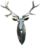 Hirschausgeschnitten