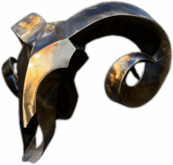Wandmontage Kit für "Ram Skull" oder "Horse Head"